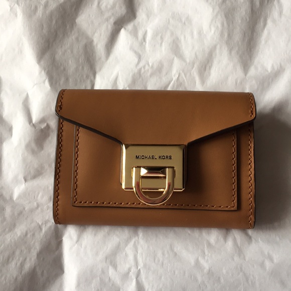 Michael kors manhattan small flap wallet Clearance